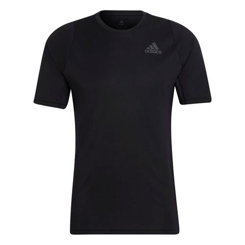 Áo Phông Adidas Run Icons Running Tee HC0409 Màu Đen Size L