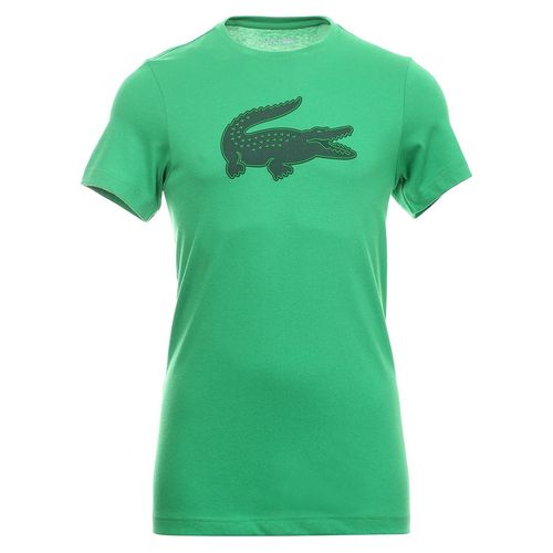 Áo Thun Lacoste Large Croc Print Tee Shirt TH2042 Màu Xanh Lá
