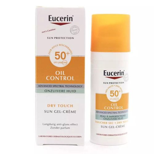 Kem Chống Nắng Eucerin Oil Control Dry Touch Sun Gel-Creme Dành Cho Da Dầu – Da Hỗ Hợp SPF 50+ 50ml