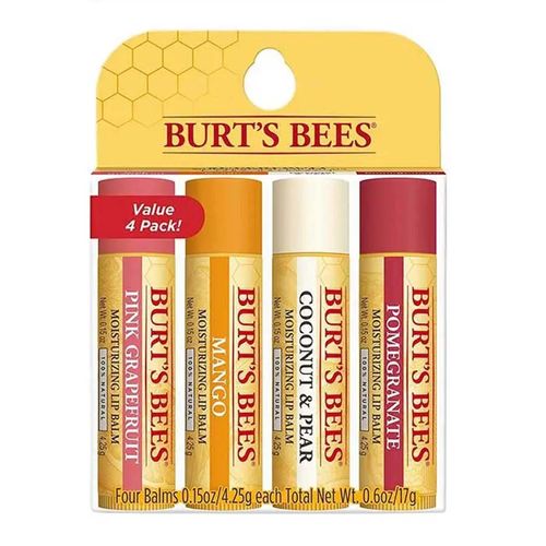 Set Son Dưỡng Burt's Bees Moisturizing Lip Balm (4 x 4.25g)