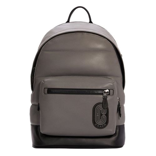 Balo Coach Nam West Backpack With Quilting C5398 Màu Ghi