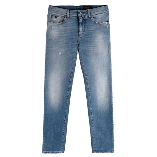 Quần Jeans Dolce & Gabbana GY07CD G8AM8 S9001 Màu Xanh Nhạt