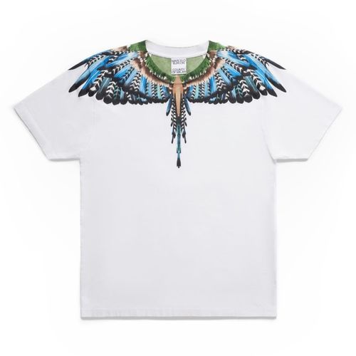 Áo Phông Marcelo Burlon Wings T-Shirt Uomo Bianco Màu Trắng