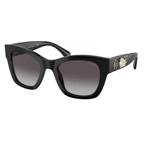 Sunglasses Chanel Black in Plastic  21884165