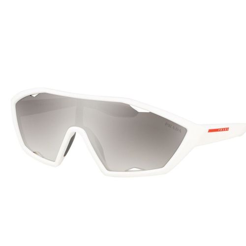 Kính Mát Prada White Square Sunglasses TWK-5O0 Màu Trắng Xám