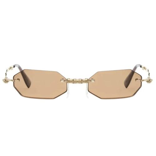 Kính Mát Kuboraum Sunglasses Mask H46 - Gold Màu Vàng Đen