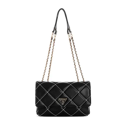 Mua Túi Đeo Chéo Guess Black Multi Cessily Convertible Crossbody Bag