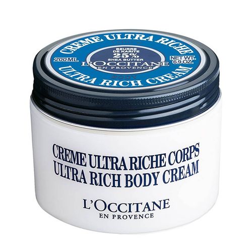 Kem Dưỡng Chăm Sóc Cơ Thể L’Occitane Crème Ultra Legere Ultra-Rich Body Cream Shea Butter 200ml