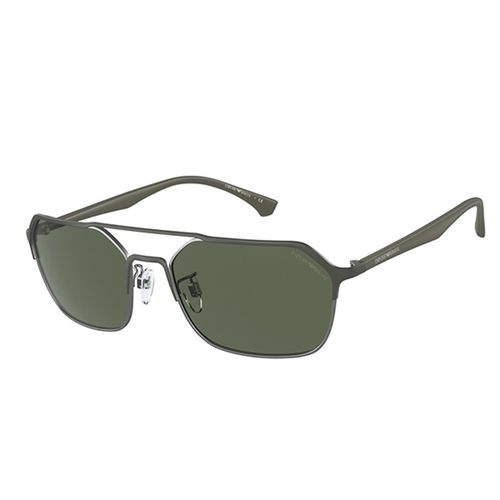 Kính Mát Emporio Armani Matte Green Sunglasses EA2119-314471 57 Màu Xanh Green