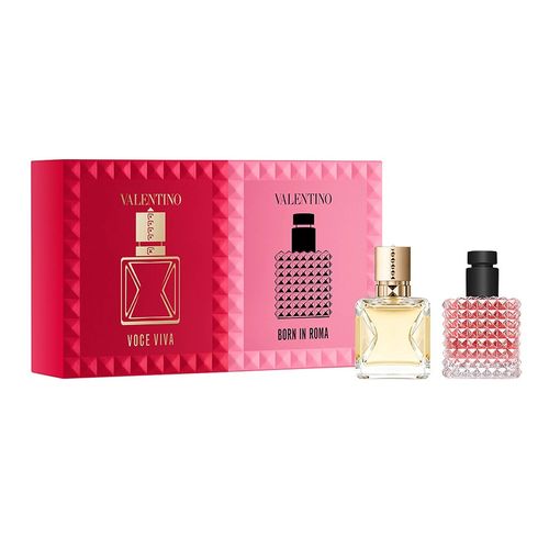 Set Nước Hoa Nữ Valentino Mini Born In Roma Perfume Set (6ml + 7ml)