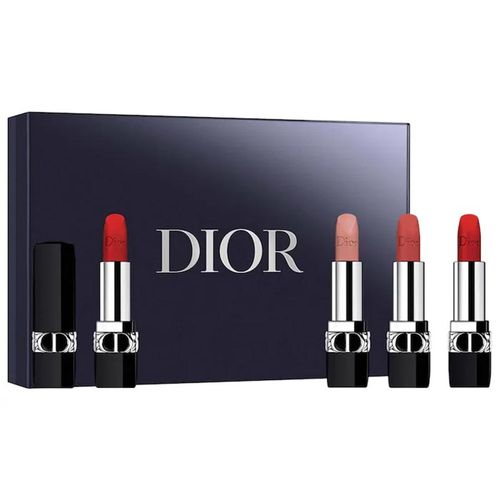 Set Son Dior Mini Rouge Dior Lipstick 4 Màu