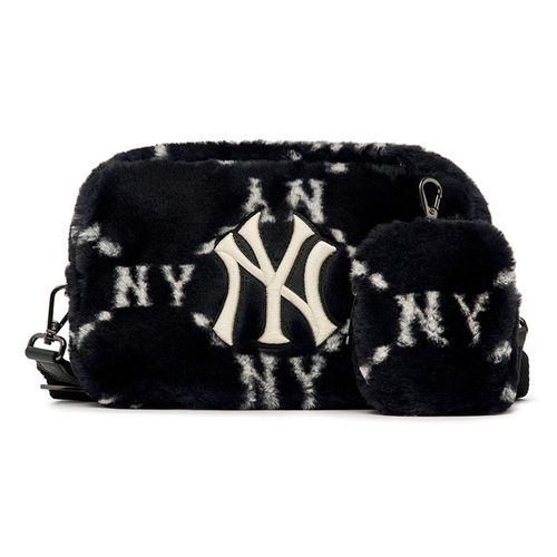Túi Đeo Chéo MLB Dia Monogram Fur Cross Bag New York Yankees 3ACRM1026-50BKS Màu Đen