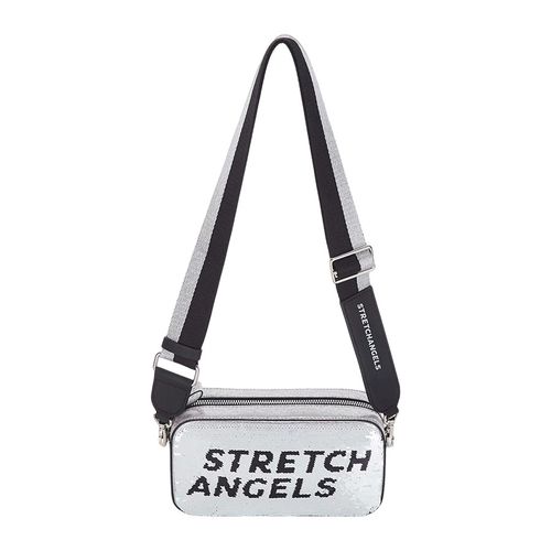 Túi Đeo Chéo Stretch Angels Panini Double Spangle Bag Silver Màu Bạc