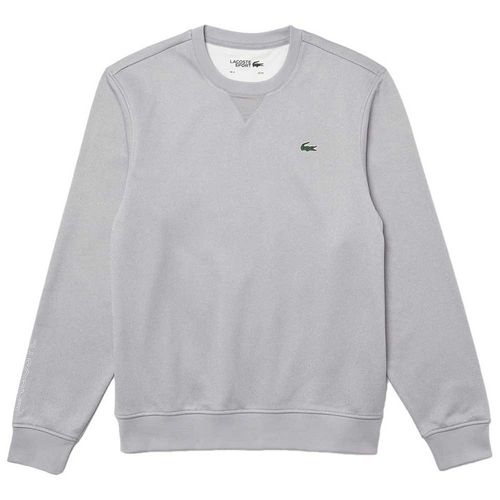 Áo Nỉ Lacoste Men's Fleece Sweatshirt Grey SH6782 00 Màu Xám Size S