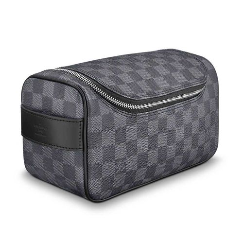 Túi Đựng Đồ Louis Vuitton LV Toiletry Pouch N47625 Màu Đen