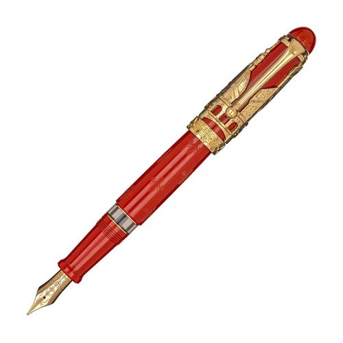 Bút Máy Aurora Firenze Fountain Pen Màu Đỏ