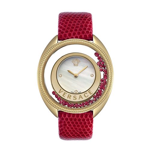 Đồng Hồ Nữ Versace Destiny Precious Watch 36mm Màu Đỏ