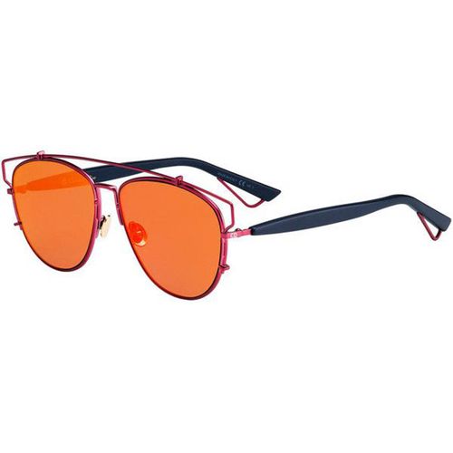 Kính Mát Dior Technologic Orange Fuschia Mirror Geometric Ladies Sunglasses DIORTECHNOLOGIC TVH/MJ 57