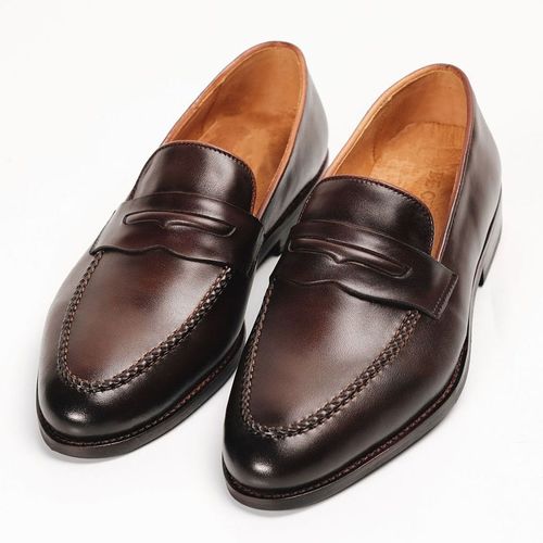 Giày Tây Be Classy Classic Loafers - LF02 Màu Nâu