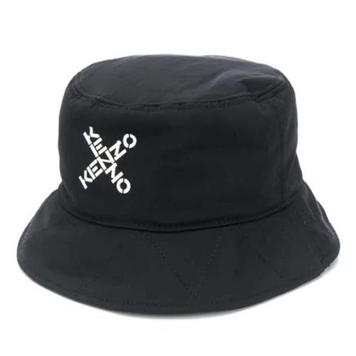 Mũ Kenzo Cross - Over Logo Bucket Hat Màu Đen