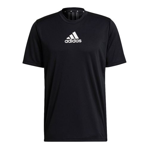 Áo Phông Adidas Designed To Move Sport 3 Stripes Tee Tshirt GM2126 Màu Đen Size S
