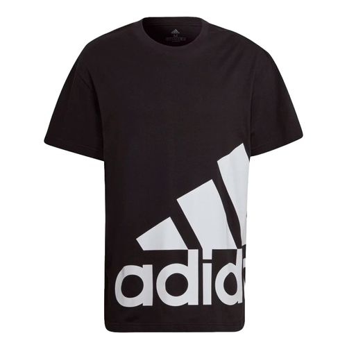 Áo Phông Adidas Essentials Giant Logo Tee Tshirt HE1830 Màu Đen Size S