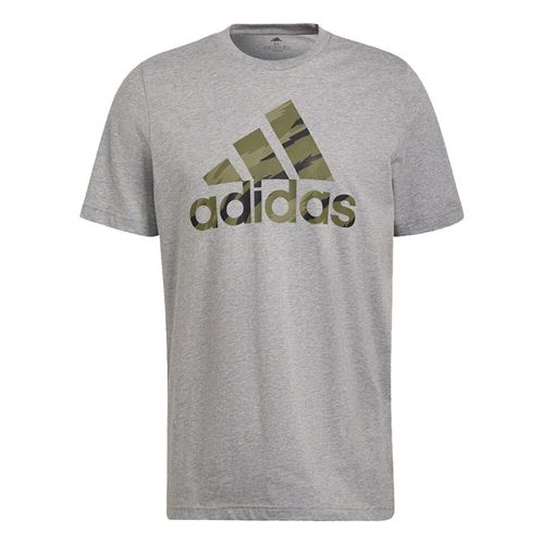Áo Thun Adidas The Essentials Single Jersey Camo Print Short Sleeve T-Shirt HE4376 Màu Xám Size S