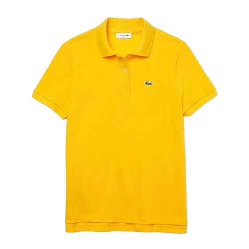 Áo Polo Lacoste Classic Fit Soft Cotton Petit Pique Polo Shirt Yellow PF7839 51 6XP Màu Vàng Size 36