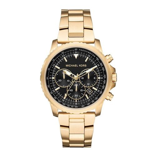 Đồng Hồ Nam Michael Kors Theroux Chronograph Gold Watch 42mm MK8642 Màu Vàng Gold