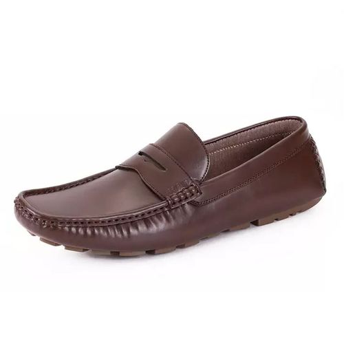 Giày Lười Tommy Hilfiger Men's Amile Driving Style Loafer Màu Nâu