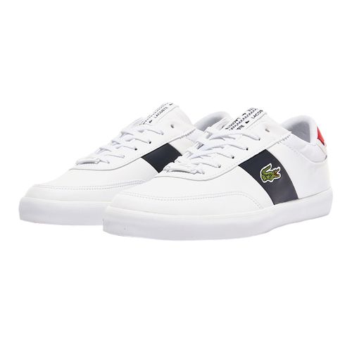Giày Thể Thao Lacoste Court-Master 0121 Màu Trắng Size 40.5