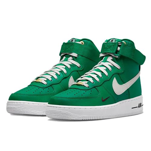 Giày Thể Thao Nike Air Force 1 High Green White DQ7584-300 Màu Xanh Green Size 35