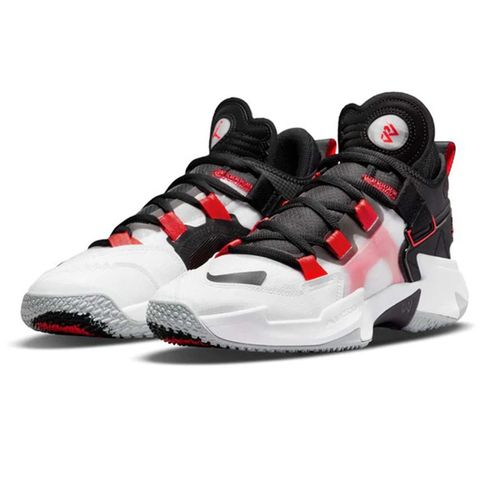 Giày Thể Thao Nike Jordan Why Not 5 Pf White Bright Crimson Black DC3638-160 Màu Đen Trắng