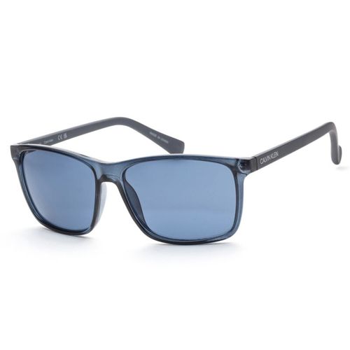 Kính Mát Calvin Klein Men's Sunglasses CK19568S-410 Màu Xanh Blue