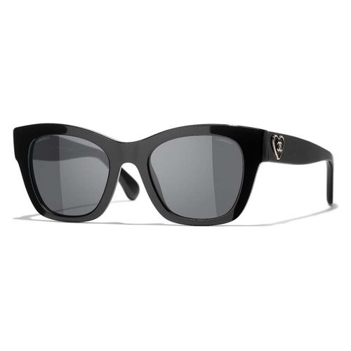 Kính Mát Chanel Square Sunglasses CH5478 C501S4 Màu Xám Đen