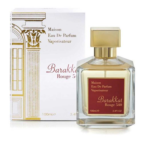 Nước Hoa Unisex Fragrance World Maison Eau De Parfum Vaporisateur Barakkat Rouge 540 EDP 100ml