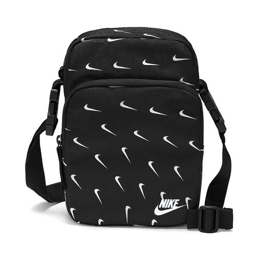 Túi Đeo Chéo Nike Heritage Crossbody Bag Black/White DM2163-010 Màu Đen
