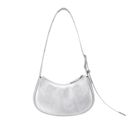 Túi Đeo Vai Nữ Find Kapoor Belty Bag 25 Crinkled  Silver Màu Bạc