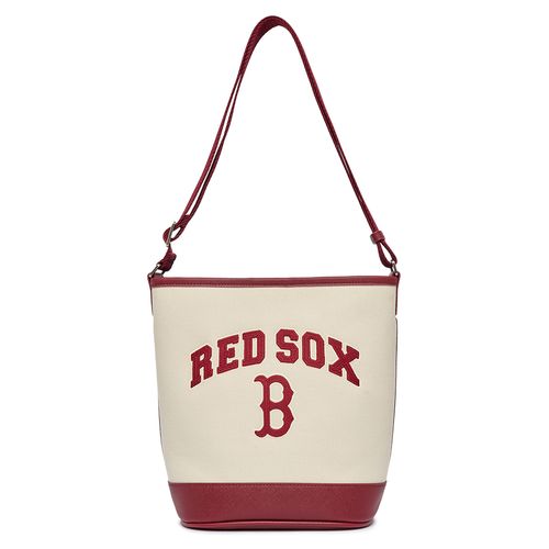 Túi Xách MLB Varsity Boston Red Sox 3ABMS093N-43CRD Màu Kem Đỏ