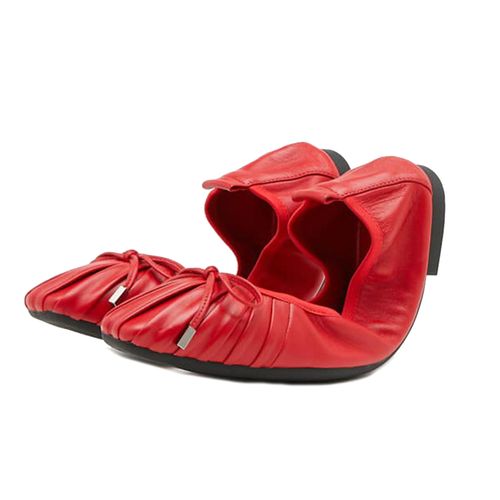 Giày Bệt Nữ Pazzion 733-3 - RED - Màu Đỏ Size 35