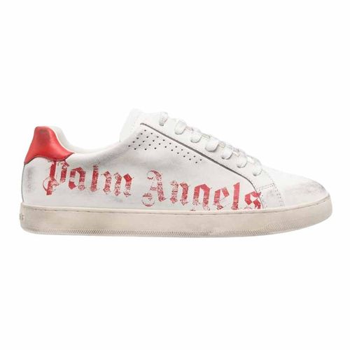Giày Sneaker Nam Palm Angels White&Red With Logo Printed PMIA056S23LEA0020125 Màu Trắng