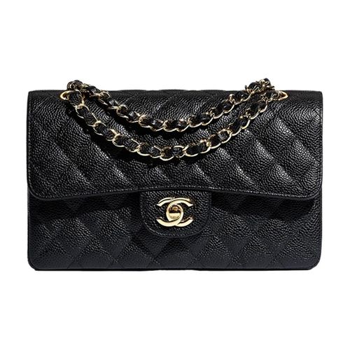 Túi Đeo Chéo Nữ Chanel Small Classic Handbag A01113 Y01864 C3906 Màu Đen