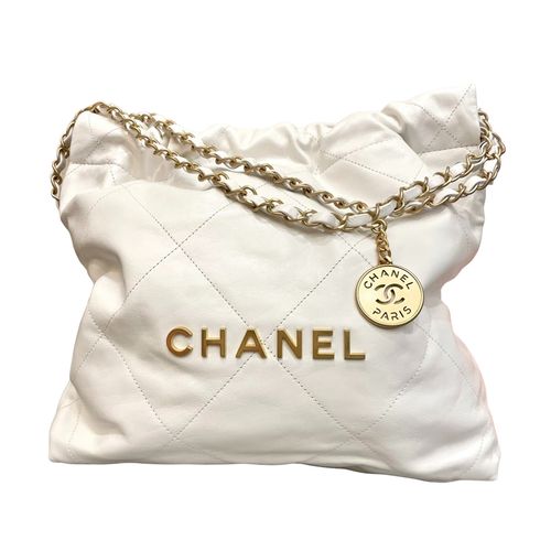 Túi Đeo Vai Nữ Chanel Hobo White 22 Small Màu Trắng