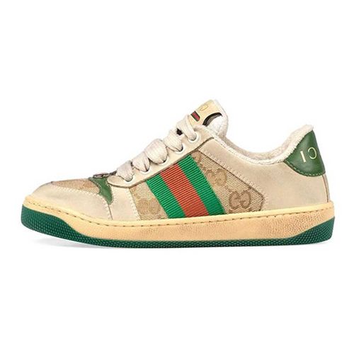 Giày Sneaker Nam Gucci Screener GG Leather Canvas 546551-9Y920-9666 Phối Màu Size 5.5