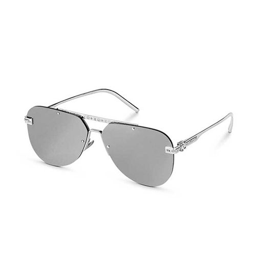 Kính Mát Nam Louis Vuitton LV Ash Glasses Z1262W Màu Bạc