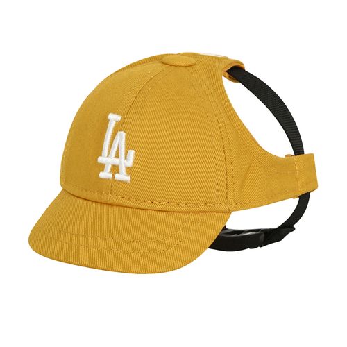 Mũ Cho Pet MLB Logo LA Dodgers 72PEC1111-07D Màu Vàng