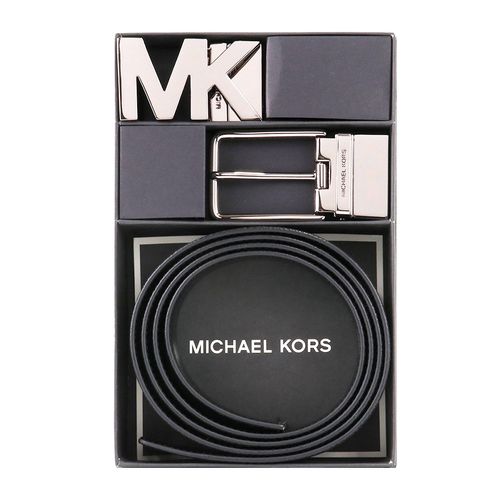 Set Thắt Lưng Nam Michael Kors MK 4 In 1 Belt Box Set Màu Nâu Đen