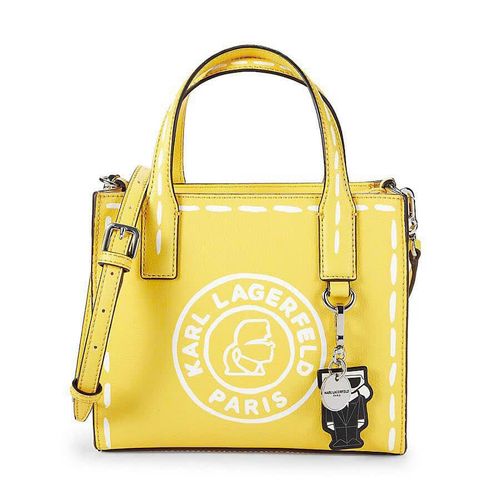 Túi Đeo Chéo Nữ Karl Lagerfeld Paris Women's Nouveau Logo Mini Tote Màu Vàng