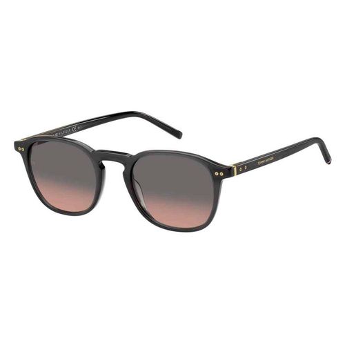 Kính Mát Nam Tommy Hilfiger Grey Shaded Pink Teacup Men's Sunglasses TH 1939/S 0KB7/FF 51 Màu Xám