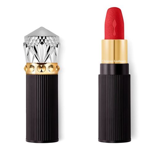 Son Christian Louboutin Rouge Velvet Matte On-The-Go Lipstick Diva Fire 007 Màu Đỏ Cam
